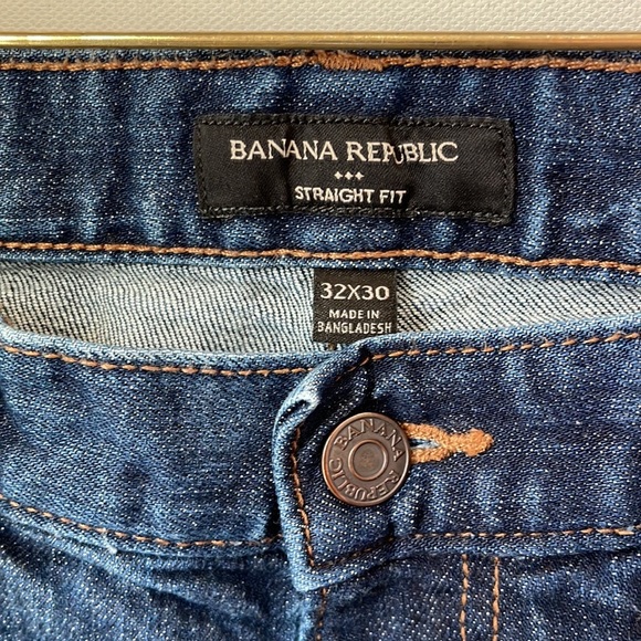 Banana Republic Men’s Straight Fit Jeans | W32L30 - Picture 2 of 7